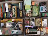 a box full of assorted items that are in it