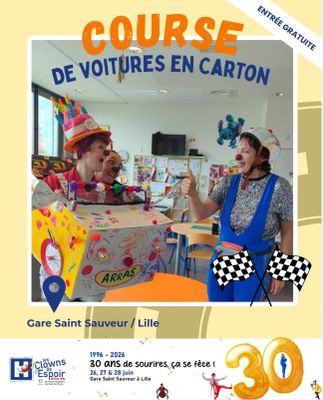 a poster for a children ' s birthday party with clowns and clowns