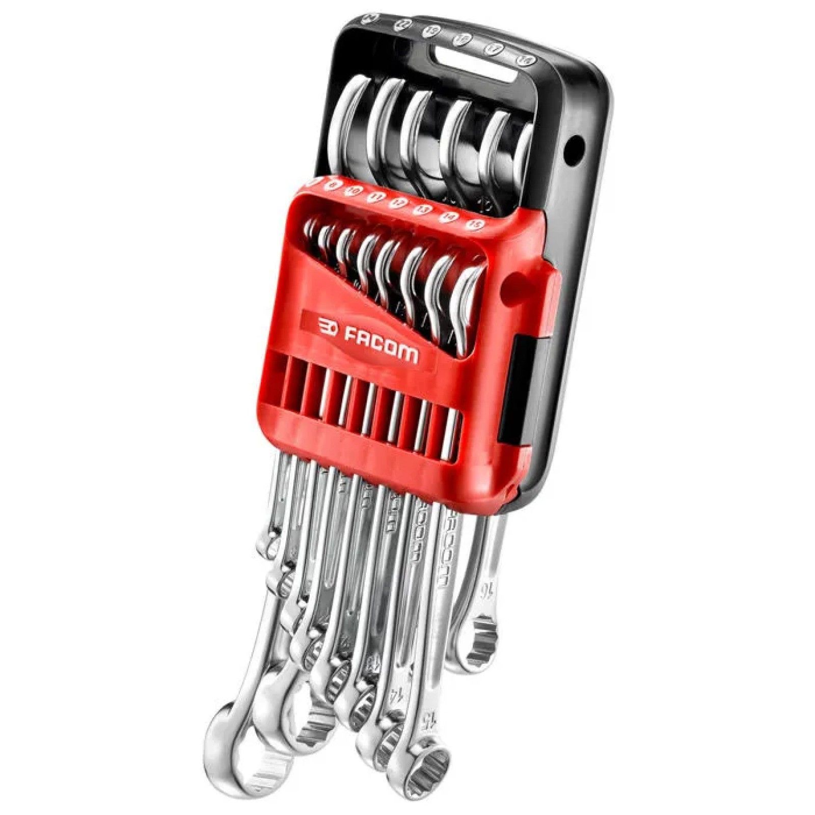 10798-308 / FACOM Jeu de 12 Cles Mixtes Sur Etui Portatif 44…