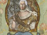 une image représentant un tableau où l'on voit une femme tenant un poisson