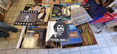 beaucoup de livres par terre dans une pièce