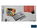 the box of the nintendo ds game console is open and ready to be played