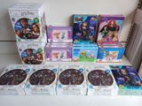 a lot of boxes of toys on the counter