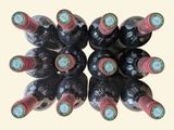 many bottles of wine that are arranged in a circle