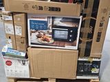 boxes stacked on top of each other in a warehouse