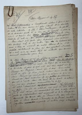 a piece of paper with writing on it sitting on top of a table