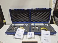 Lot de 2 kits professionnels de mise sous pression à l'azote…