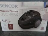 the box of a vacuum cleaner is sitting on a table