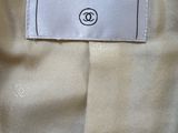 chanel label on a chanel dress