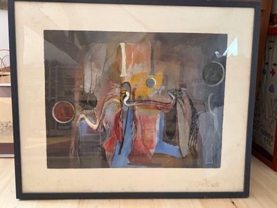 Philippe Borderieu, composition - 50 x 65 cm