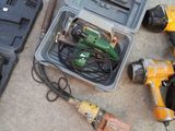 many tools that are sitting on the floor next to each other