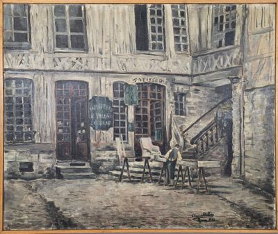 Claude DELORS Tapisserie Literie R Villard, ROUEN 1941