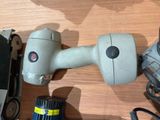 a picture of a hair dryer and other tools on a table