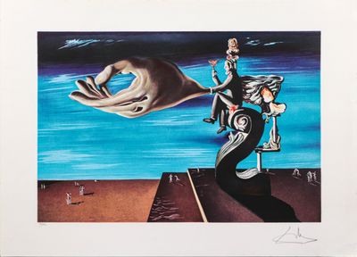 une image représentant un tableau où l'on voit une personne à moto