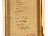 an old picture of a piece of paper with writing on it