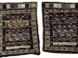 deux tapis aux motifs et aux couleurs différents
