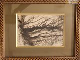l'image d'une photo représentant un arbre dans un cadre