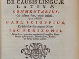 an old book with a black and red title on it
