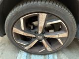 a close up of a tire on a vehicle