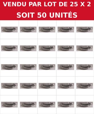 vendu par lot de 25 x 2 soi 50 unites