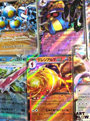 a lot of pokemon cards on display in a store