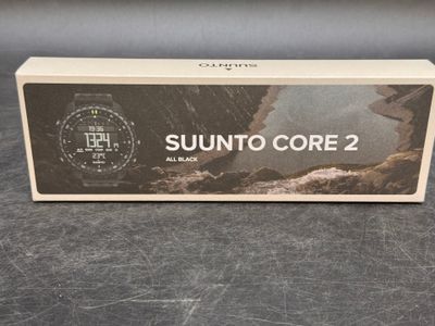 Montre Suunt Core 2 entièrement noire, neuve dans sa boîte d'origine