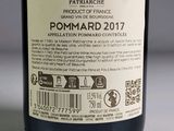 a bottle of wine with a label on it