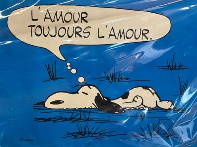 Charles Monroe SCHULZ (1922-2000): L'Amour toujours l'Amour.…