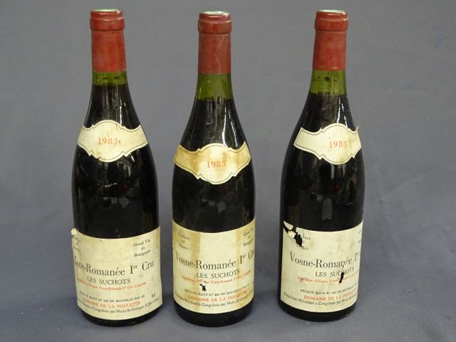 VOSNE ROMANEE 1er CRU, LES SUCHOTS, DOMAINE DE LA POULETTE, 2 bou...
