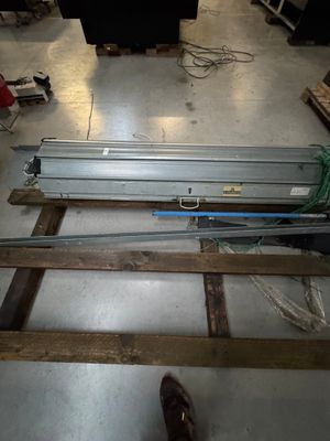 Rideau de protection metallique electrique - 180 cm (en l'ét…