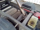 a close up view of a trailer with a gas tank