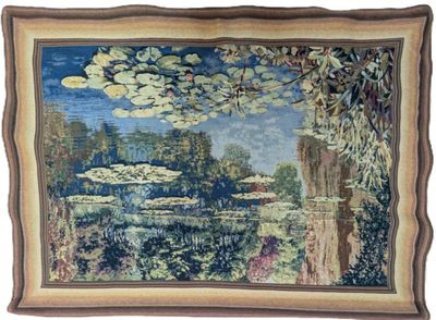 Tapisserie Royale à Chantilly Les étangs de Giverny