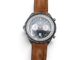 an image of a close up of a watch on a white surface