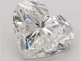 Le diamant en forme de cœur a été découpé en petits morceaux