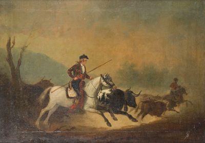 Ecole espagnole de la première moitié du XIXe siècle.