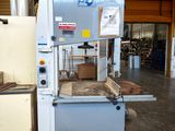 a machine that is sitting inside of a building