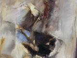 une image d'un tableau représentant une femme en robe blanche