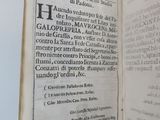 a book open on a table with a page in it