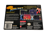 the back cover of a video game box with a picture of a man in a blue suit
