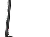 a close up of a scooter on a white background