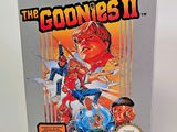 Illustration de la jaquette du jeu « Les Goonies II » pour Nintendo Game Boy