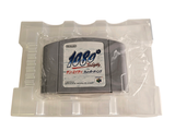 a plastic case with a video game inside of it