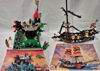 "JEUX DE CONSTRUCTION – LOT DE 2 SETS LEGO SYSTEM ANCIENS / … - Photo 1
