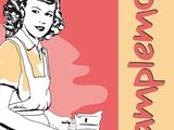a woman that is cooking in the kitchen with a frying pan
