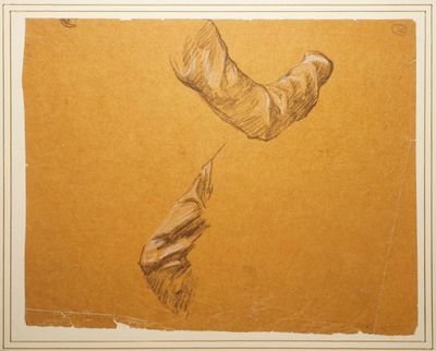 MERSON Luc-Olivier, entourage de, Étude anatomique de bras -…