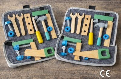 two sets of tools in the case on the table