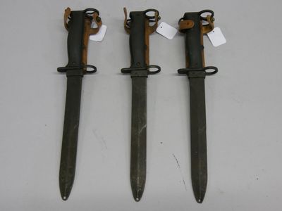 Baïonnette de fusil MAS 40-56. Lame et fourreau phosphatés, … - Photo 1