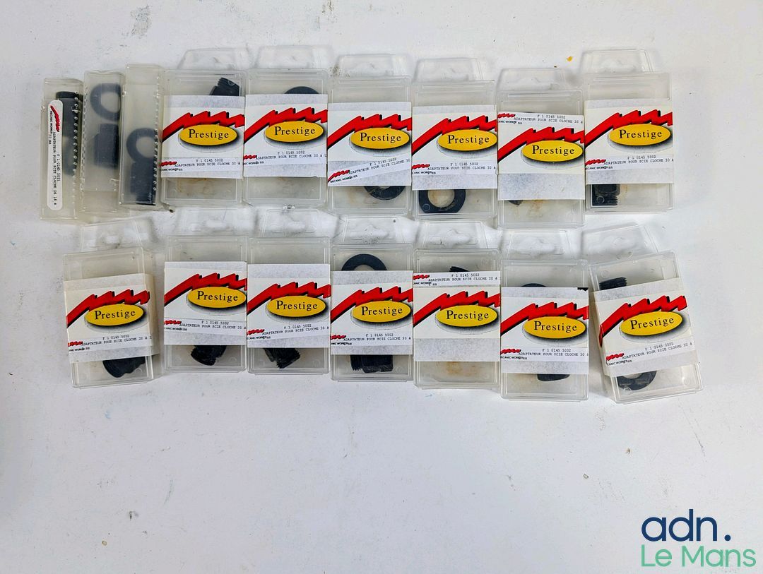 Lot d'adaptateurs pour scies cloches.