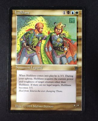an image of a card with a picture of two men