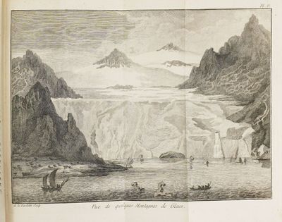 une photo d'un livre avec une montagne en arrière-plan